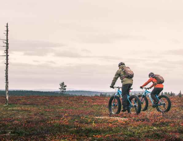Lapland Safaris fatbike Saariselkä